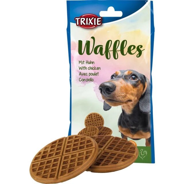TRIXIE Храна за кучиња Пилешки вафли Waffles