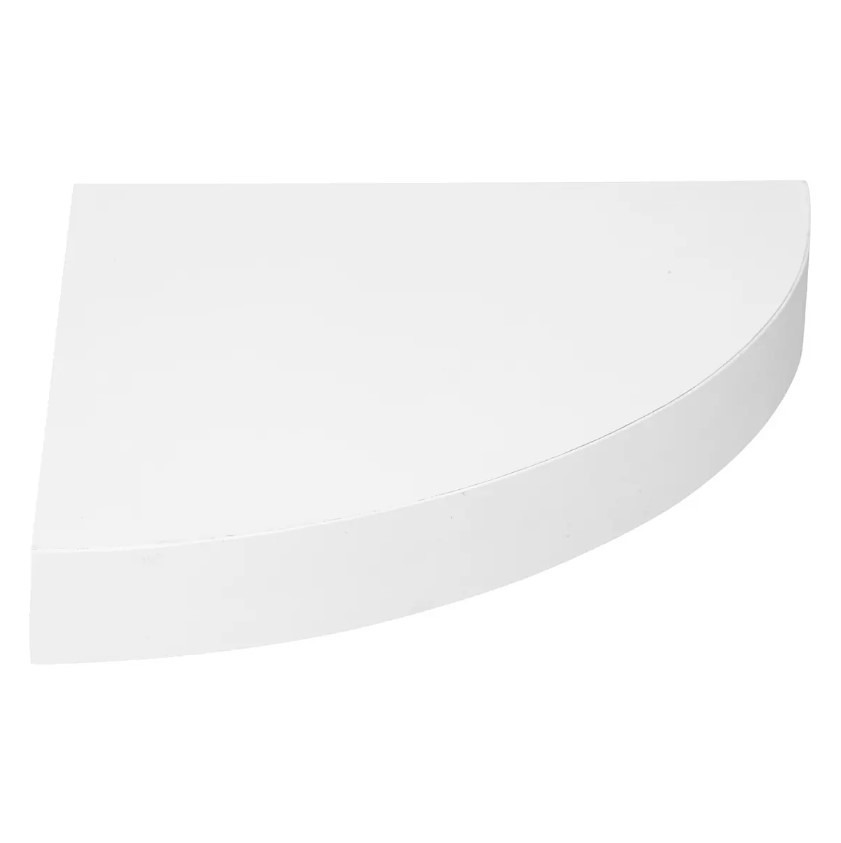 FIVE Аголна Полица Fixy 25X25X3,8Cm Бело Дрво