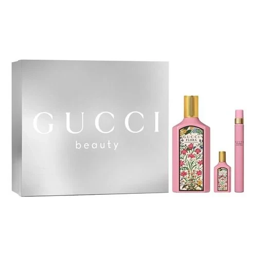GUCCI Женски парфемски сет Flora Gorgeous Gardenia EDP 100ml+ 10ml+ miniature 5ml