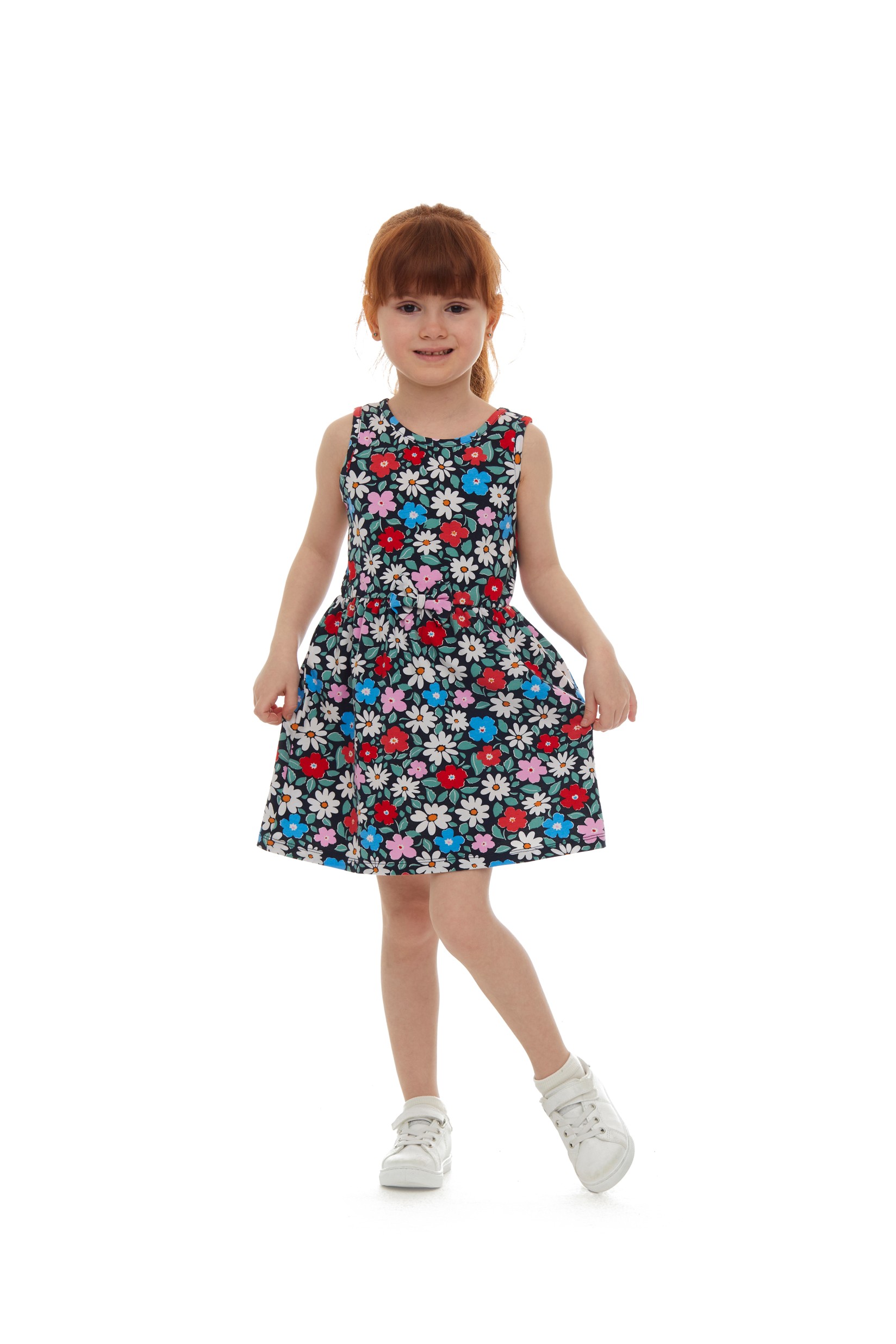 Lovetti Детски женски фустан, цветен