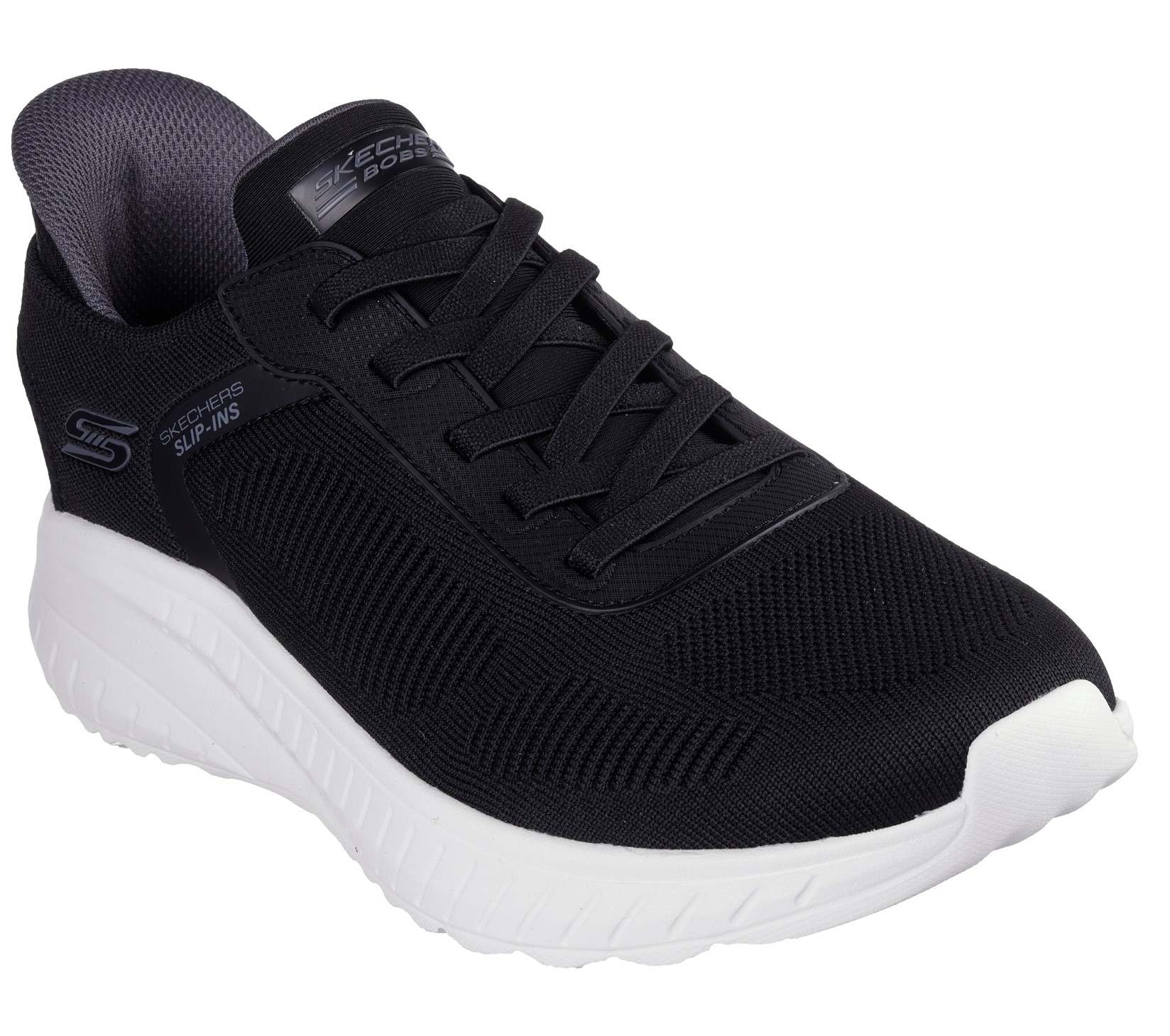Skechers Машки патики Bob Squad Chaos - Solid Step, 118312-BLK, црни