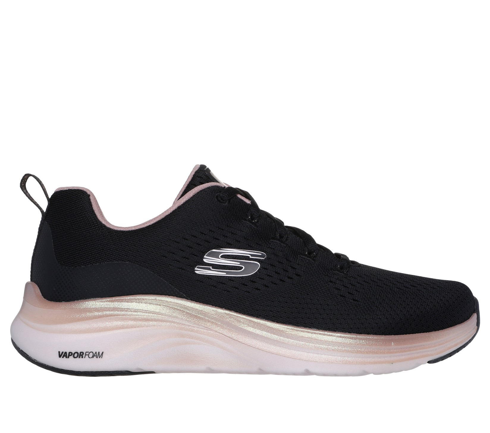 SKECHERS Женски патики Vapor Foam-Midnight Glimmer, 150025-BKRG, Црно-Розеви