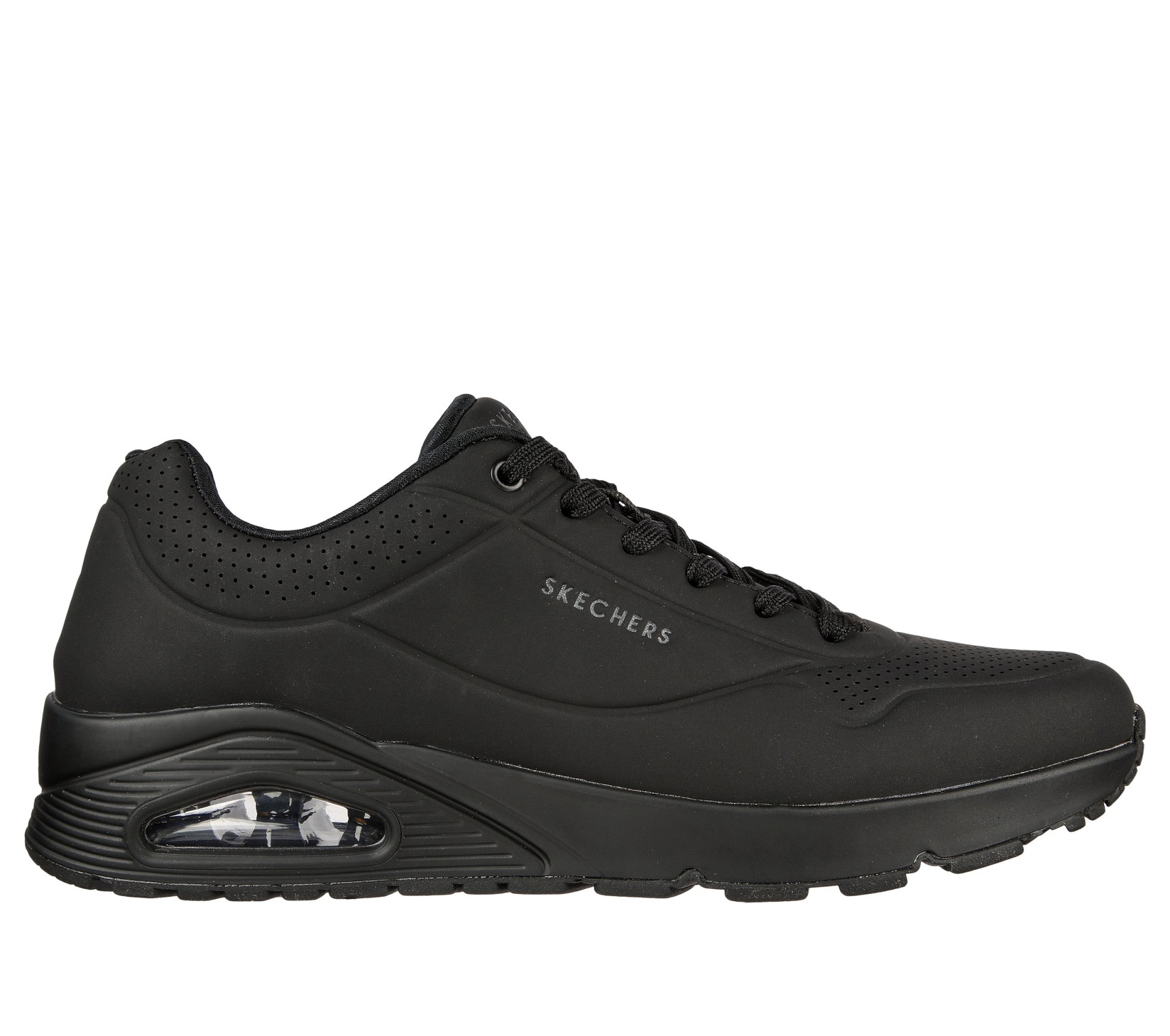 Skechers Машки патики Uno-Stand On Air, 52458-BBK, црни