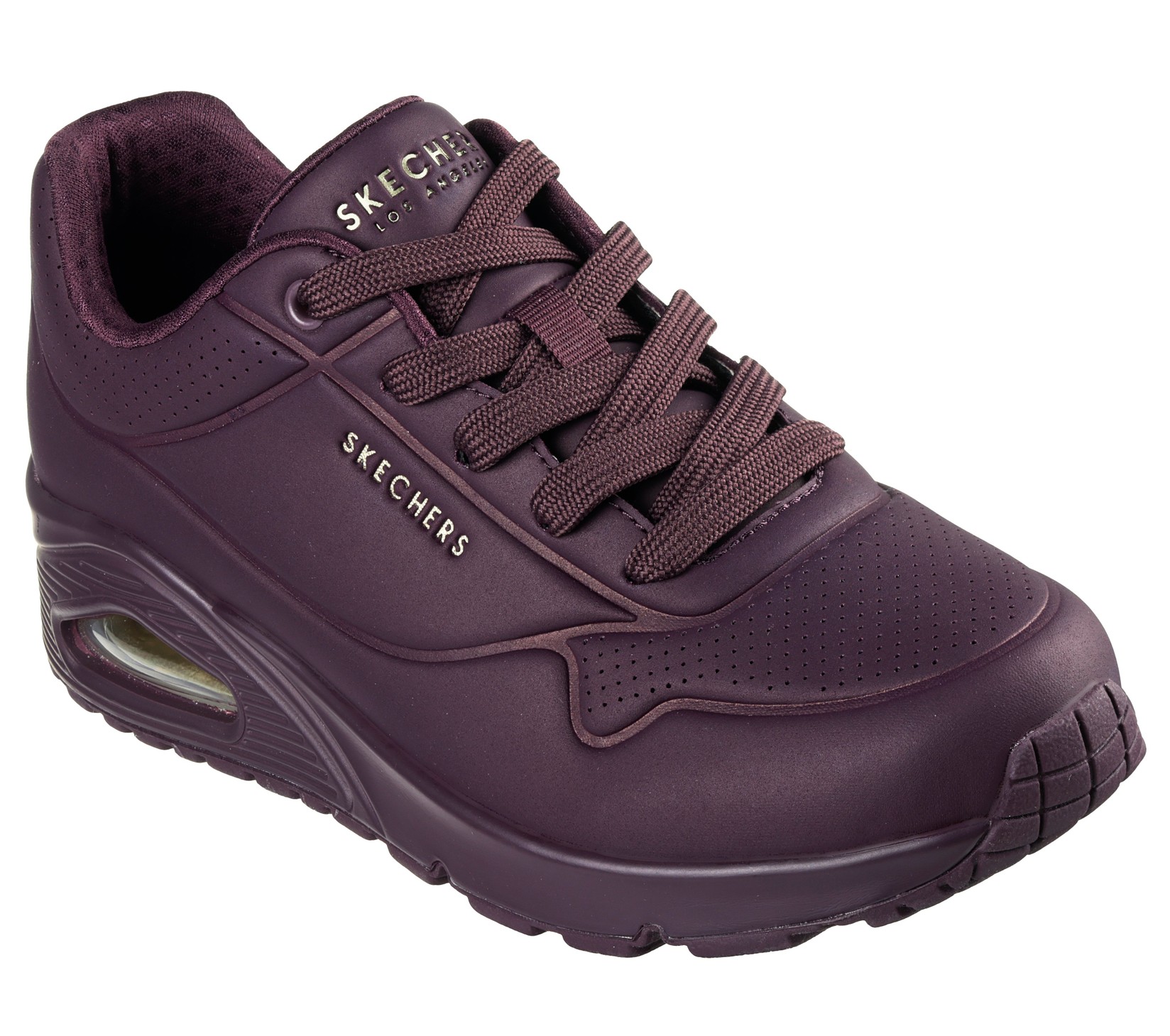 Skechers Женски патики Uno - Stand On Air, 73690-WINE,  Виолетови
