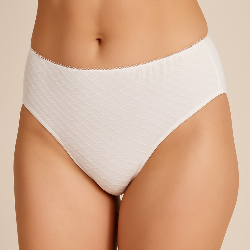 LADYM Памучни килоти бели