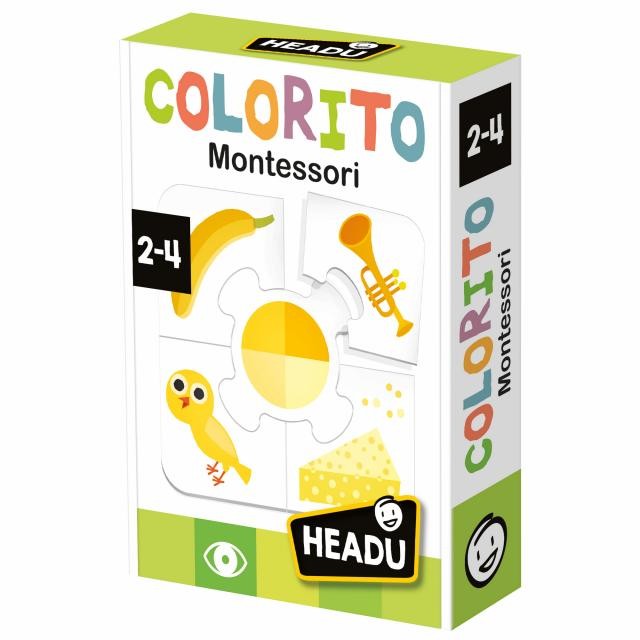 Headu Монтесори игра COLORITO