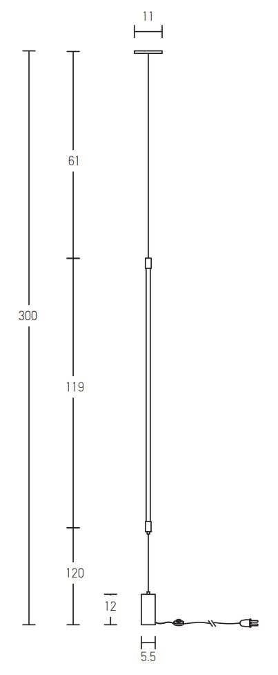 Zambelis STICK Подна ламба