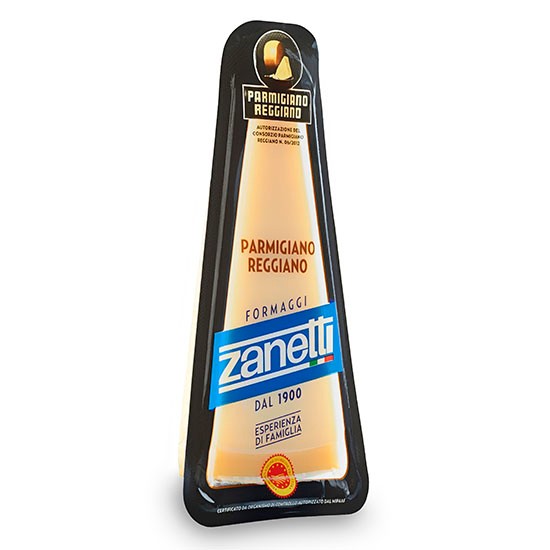 ZANETTI Пармезан пармиџано реџано зреен 18 месеци 200гр.