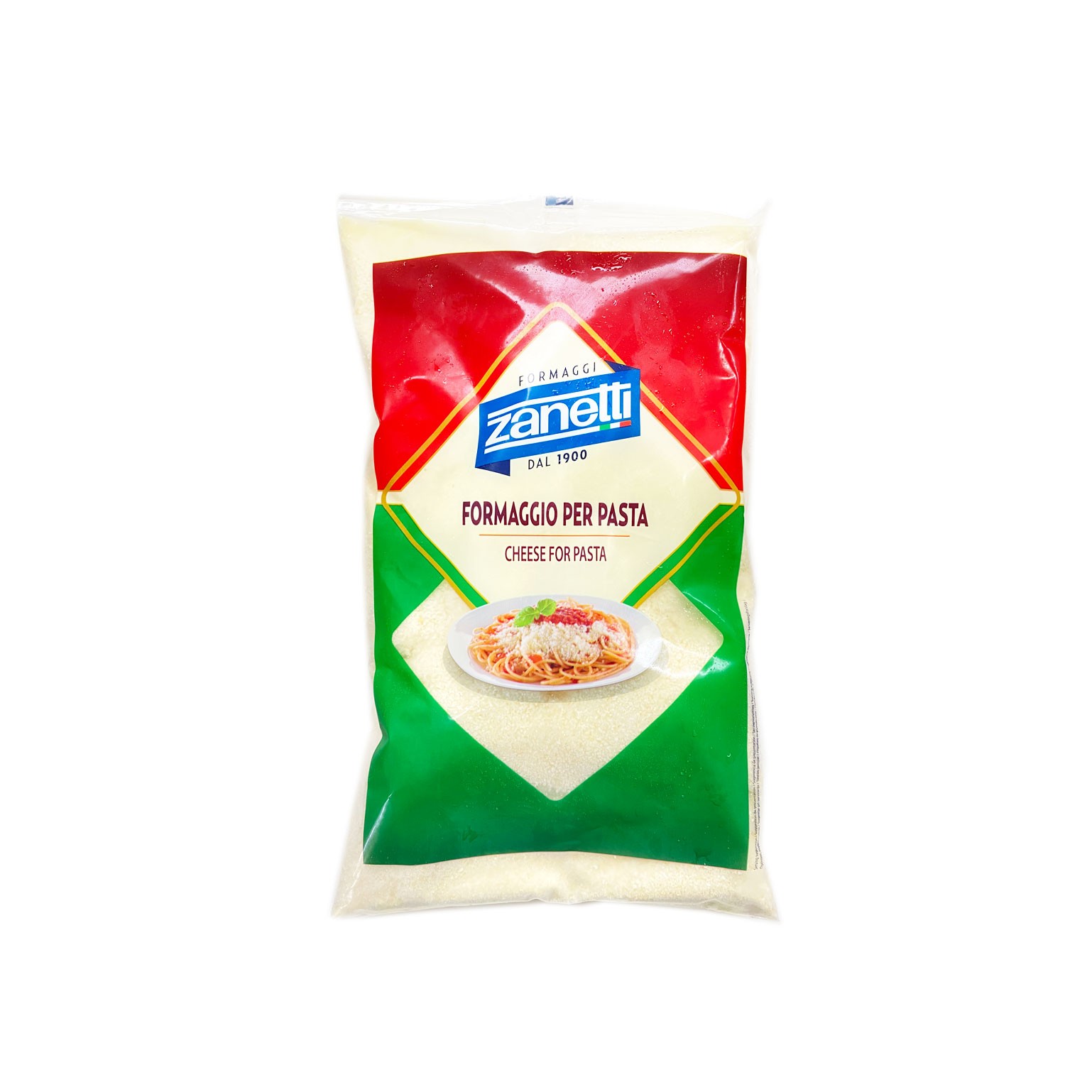 ZANETTI Рендан пармезан за пица и паста 1кг.