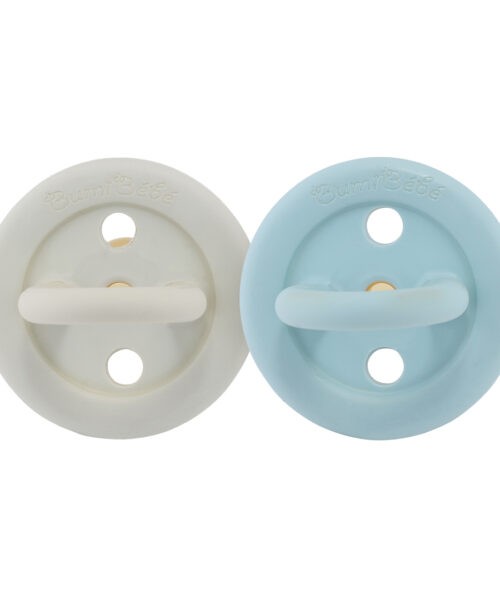 HEVEA BumiBébé Цуцли Denim & Sage 2 BumiBébé кружни Цуцли (0-3 месеци)