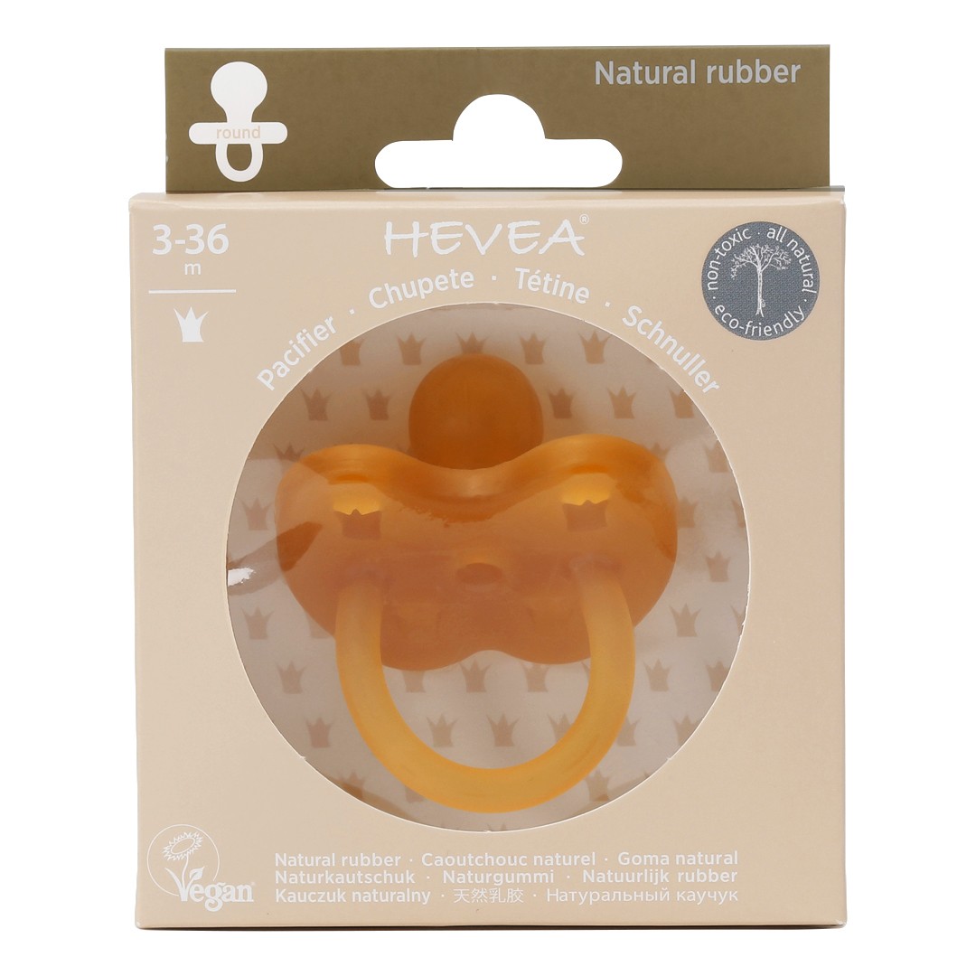 HEVEA Цуцлa Classic Кружен облик 3-36 месеци