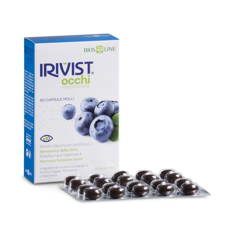 BIOS LINE Irivist Occhi Капсули за Возрасни, 60 Капсули