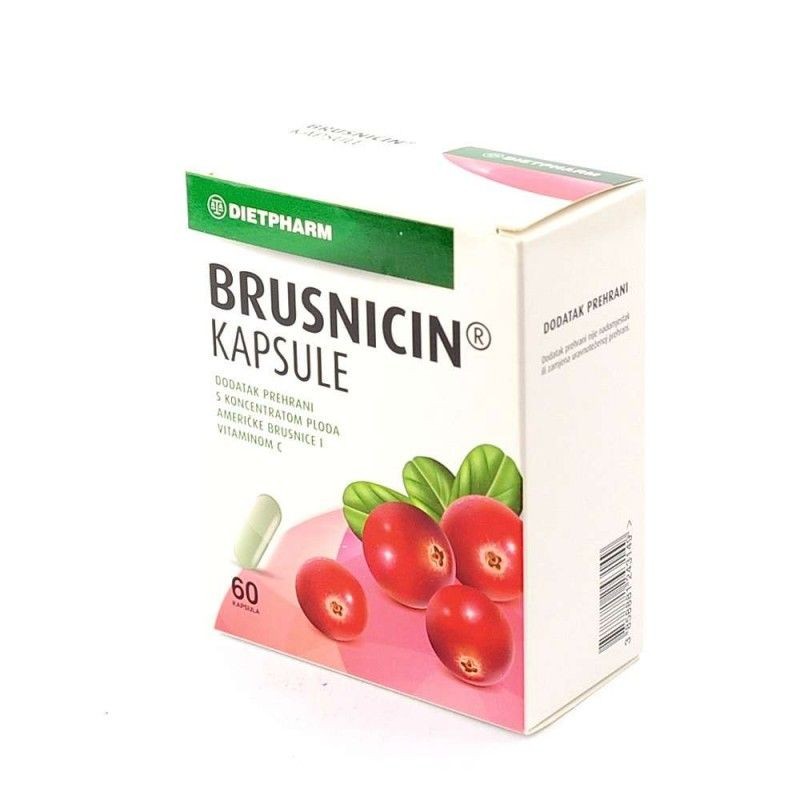 DIETPHARM Brusnicin Капсули за Возрасни, 60 Капсули