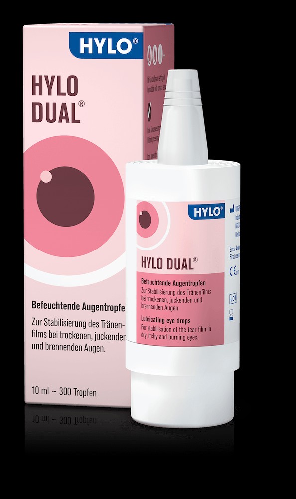 URSAPHARM,Germany Hylo Dual Капки за Навлажнување И Нега на Очи 10Ml