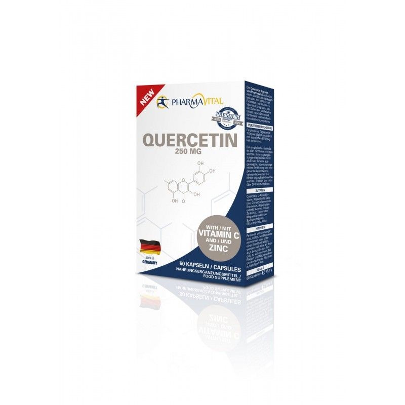 PharmaVital Quercetin 250Mg Капсули, 60 Капсули