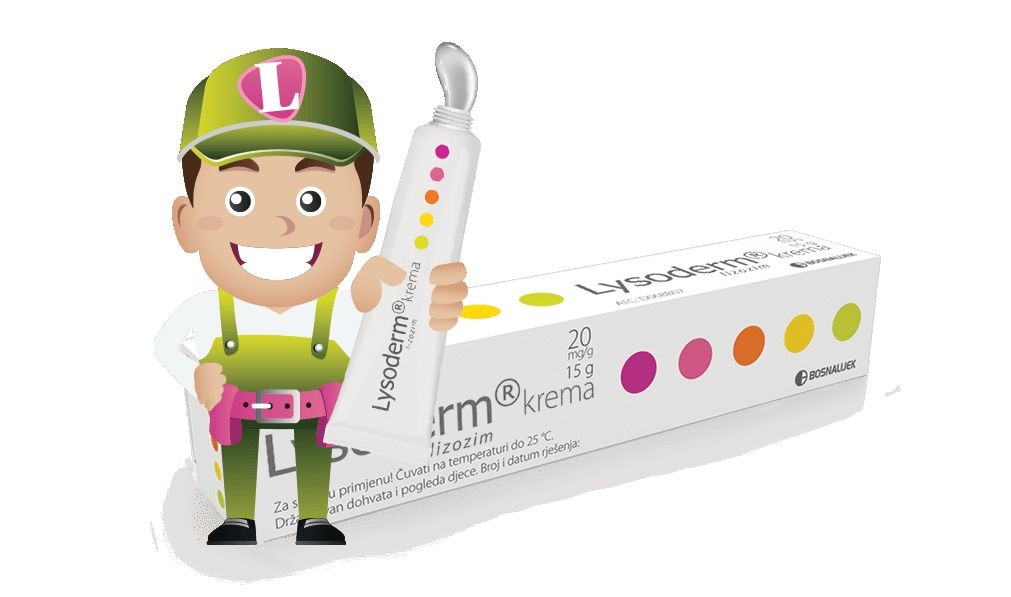 Bosnalijek Lysoderm Крем 15G