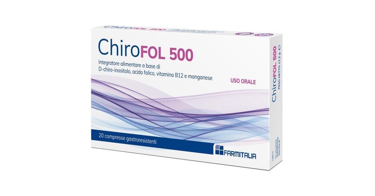 Chirofol 500 Таблети, 20 Таблети