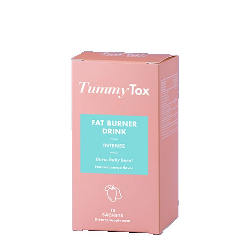 Tummy Tox Tummy Tox Fat Burner Drink Intense Ќесички, 15 Ќесички