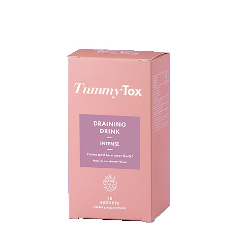 Tummy Tox Tummy Tox Draining Drink Intense Ќесички, 10 Ќесички