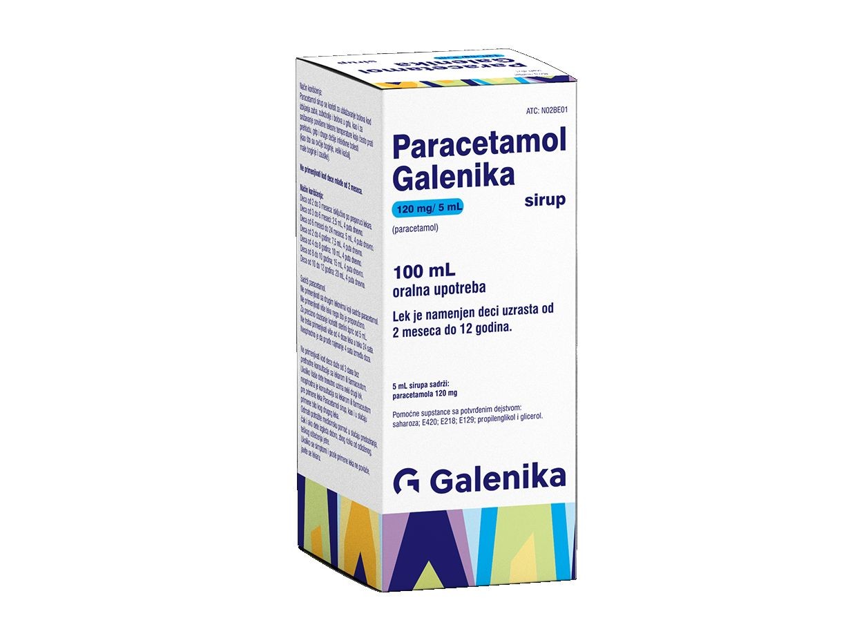Galenika Paracetamol Сируп за Деца 100Ml