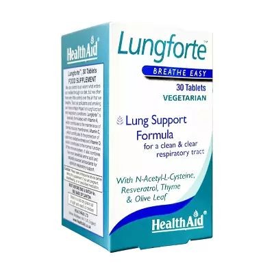 HealthAid Lungforte Таблети, 30 Таблети