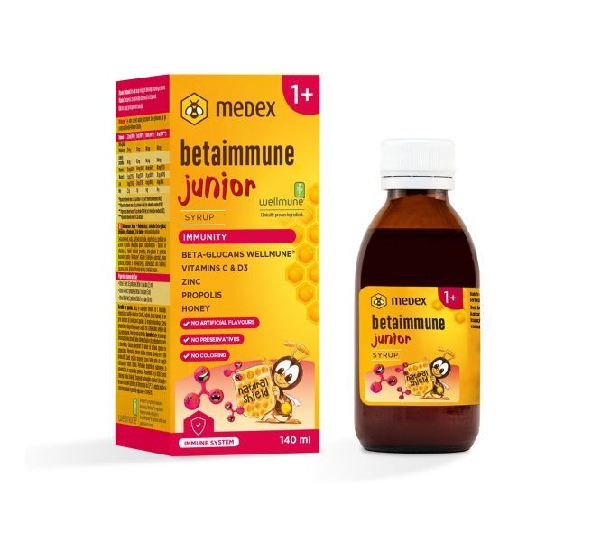 medex Medex Betaimmune Junior Сируп 140Ml