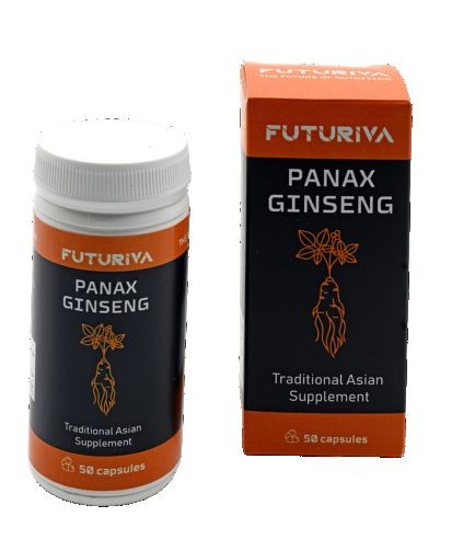 FUTURIVA Futuriva Panax Ginseng Капсули, 50 Капсули
