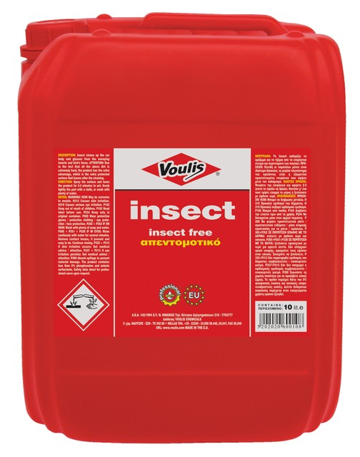 VOULIS Средство за  чистење мушички Insect 10L
