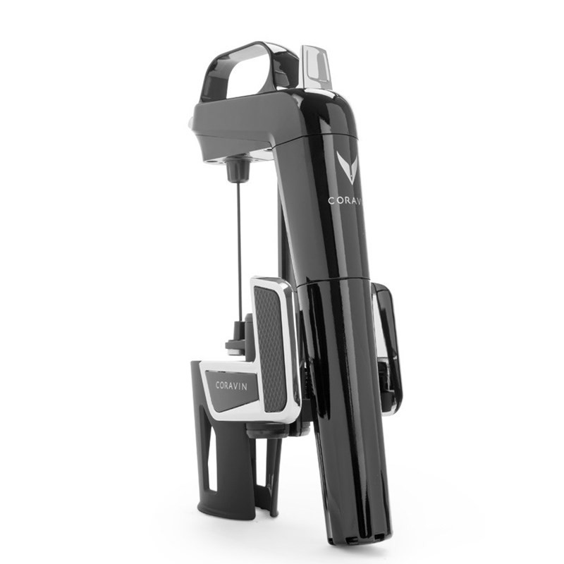CORAVIN Апарат за зачувување вино model 6 piano црн