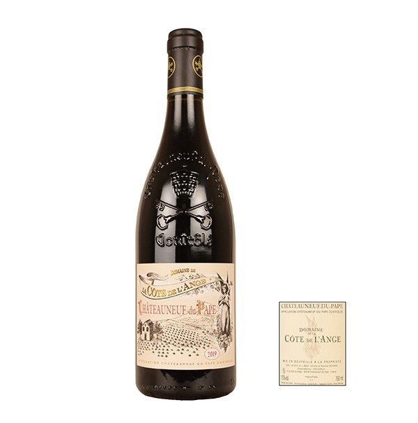 LA COTE DE LANGE Вино chateauneuf du pape 2018, 0.75L-rouge