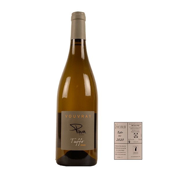 VOUVRAY Вино tuffo-100% chenin blanc 2020, 0.75L blanc