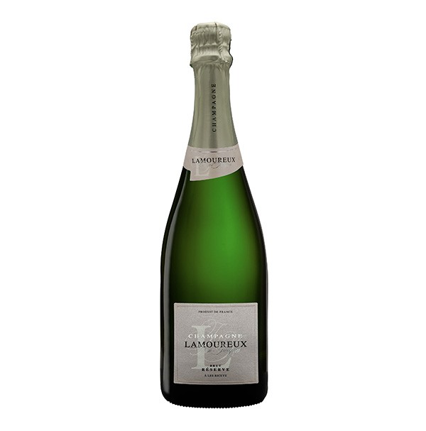 LAMOUREUX Вино champagne cuvee reserve brut 100% pinot noir - 3l - blanc