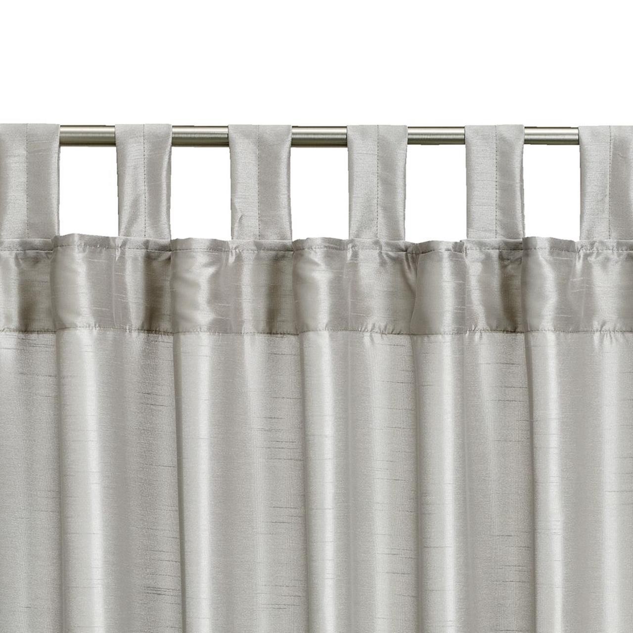 Завеса LUPIN 1x140x300 сребрена боја