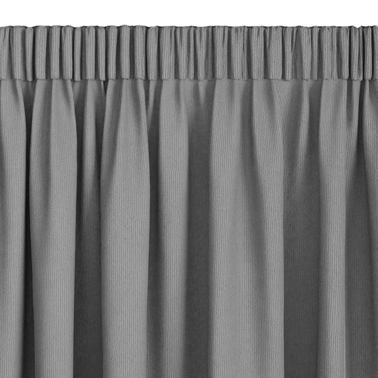 Завеса ARA 1x140x300 сива боја
