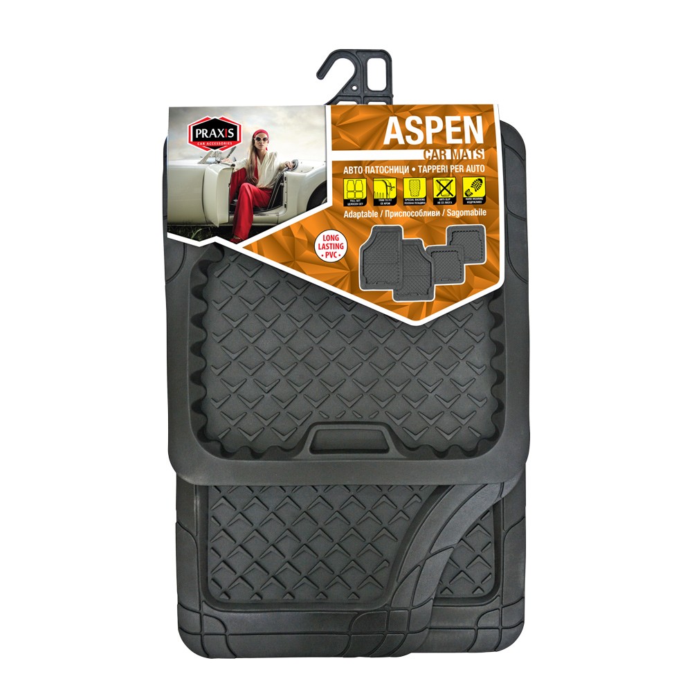 PRAXIS патосници Aspen црни