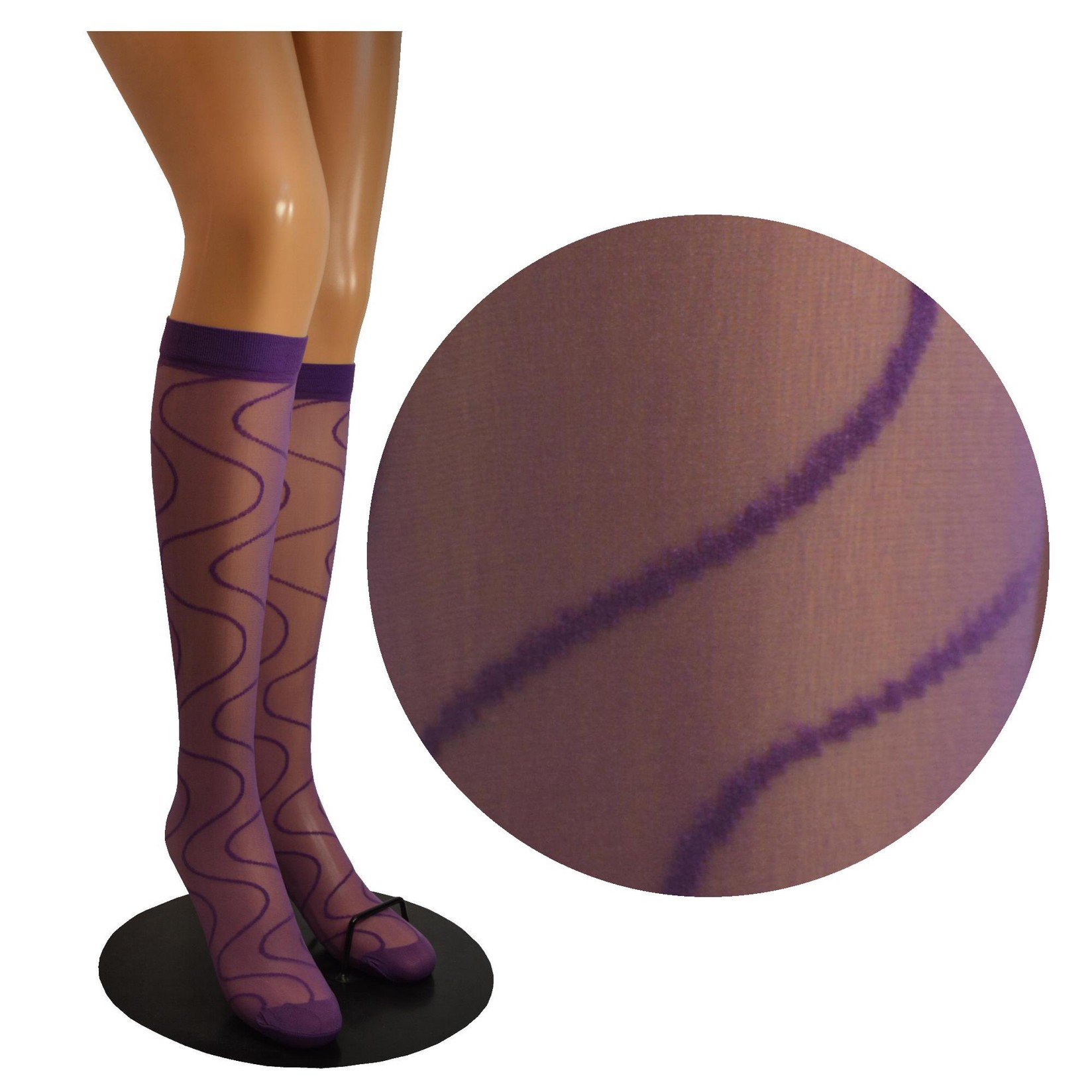 ARAI Женски Дезенирани Доколенки Дани