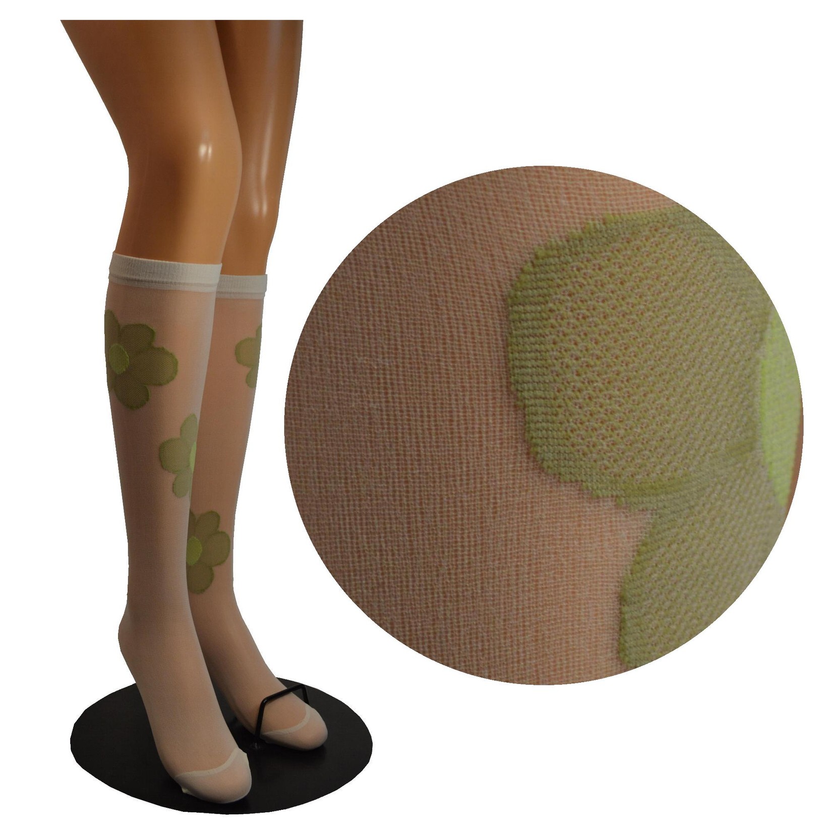 ARAI Женски Дезенирани Доколенки Дани