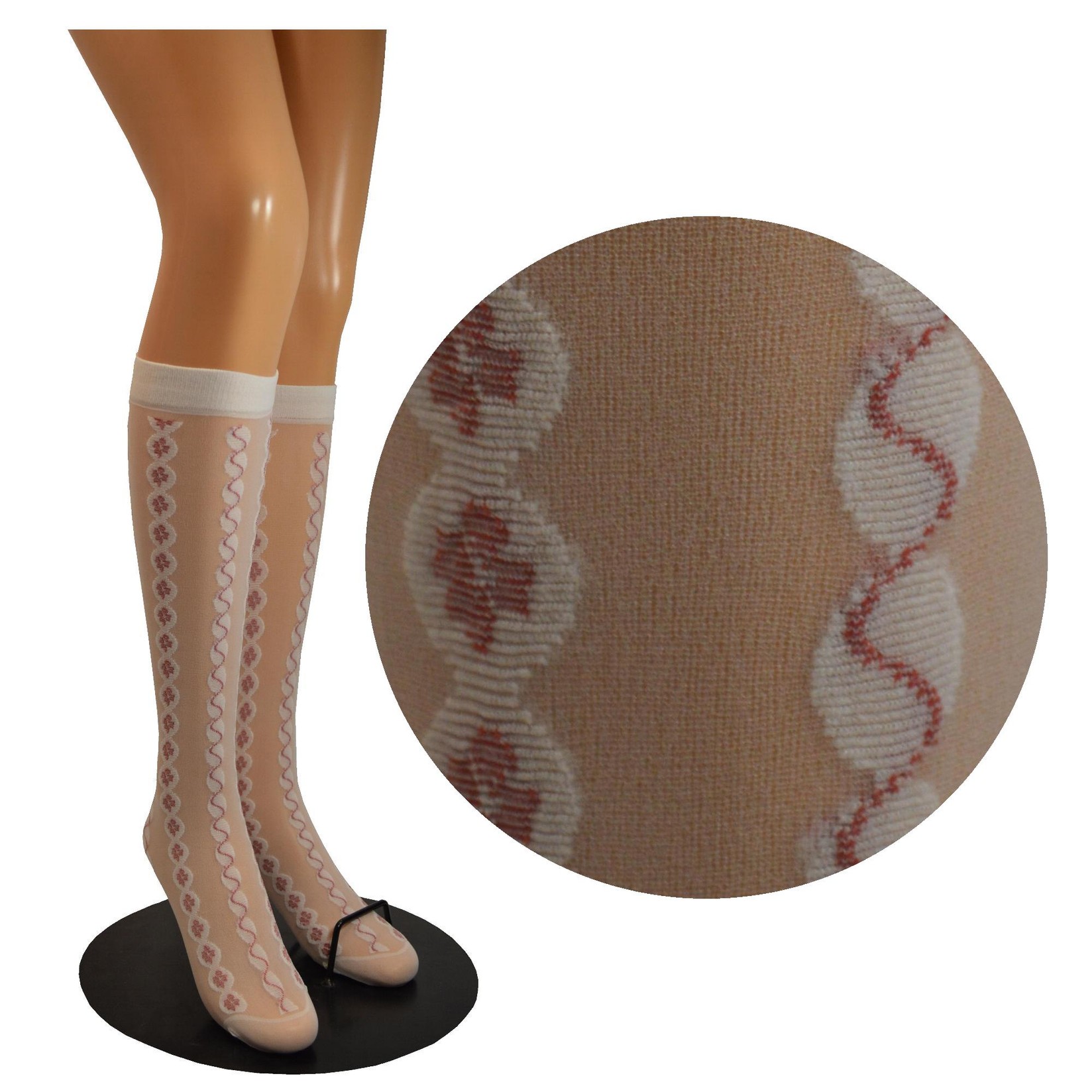 ARAI Женски Дезенирани Доколенки Дани