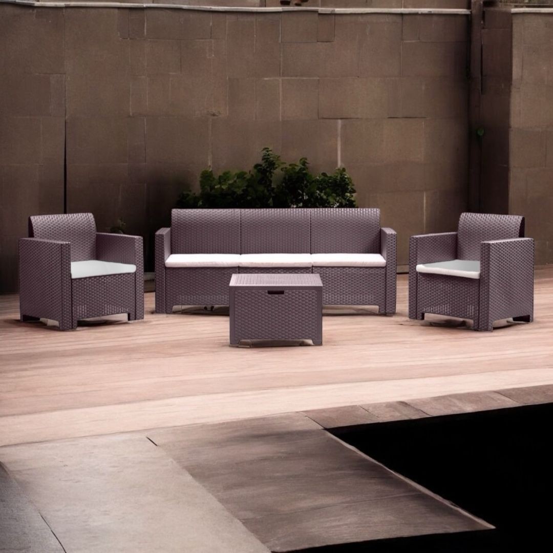 Bica Italy Градинарски сет гарнитура тросед