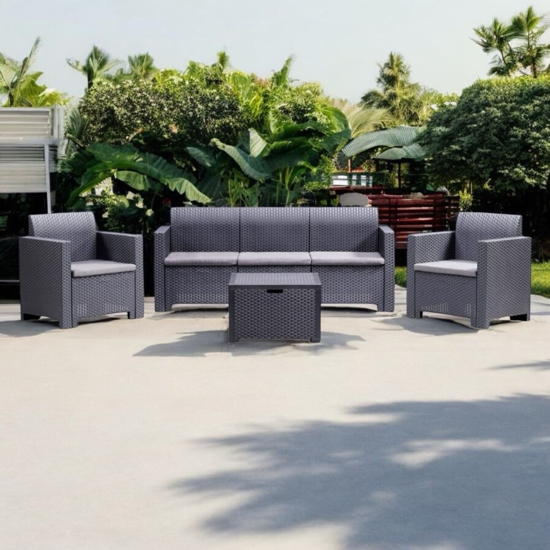 Bica Italy Градинарски сет гарнитура тросед