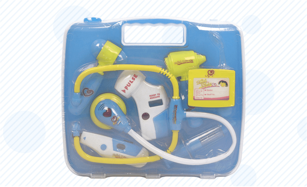 Докторска торба со светлина и звук