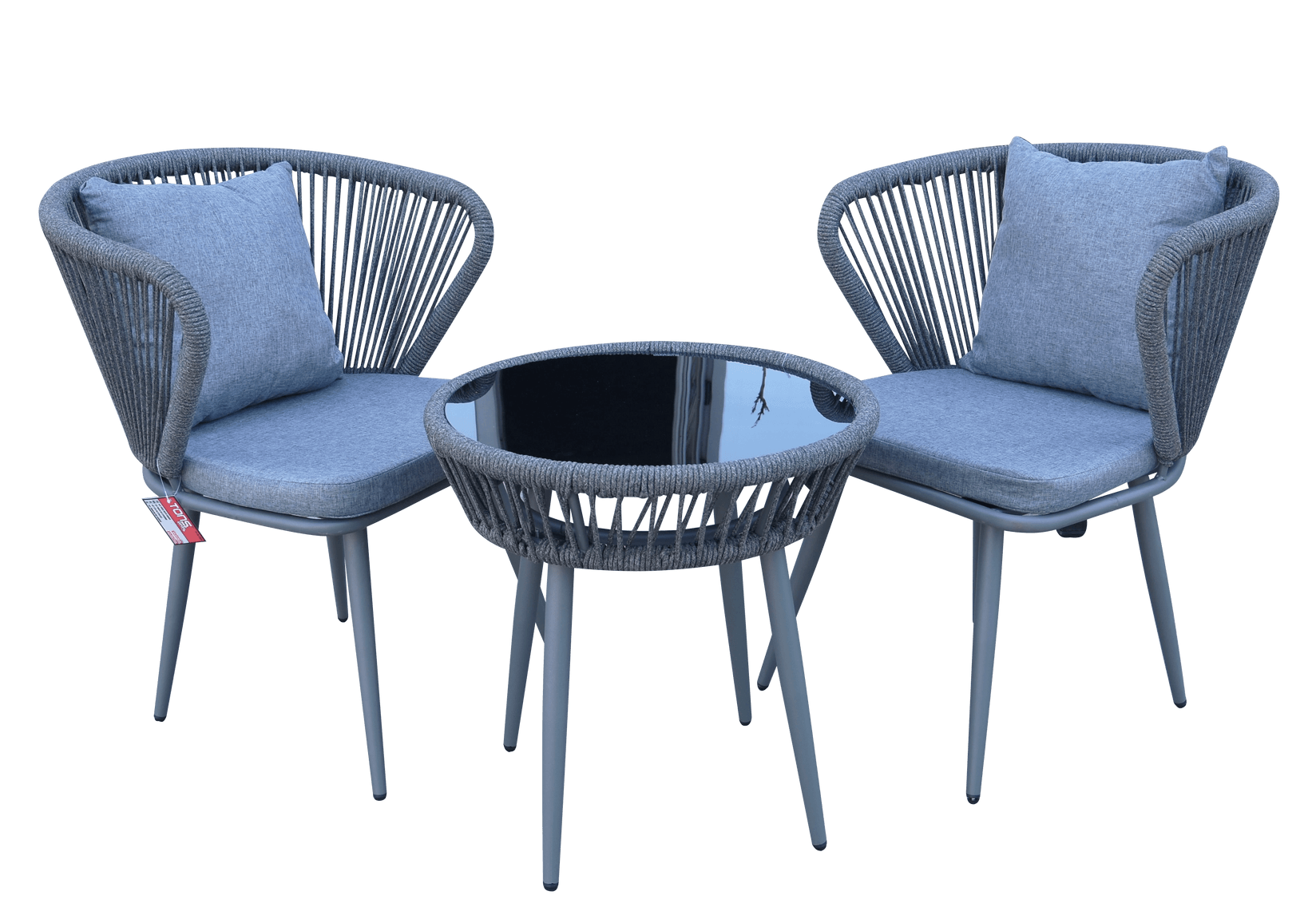 Сет маса со 2 столици – компактен и стилски избор за секој простор