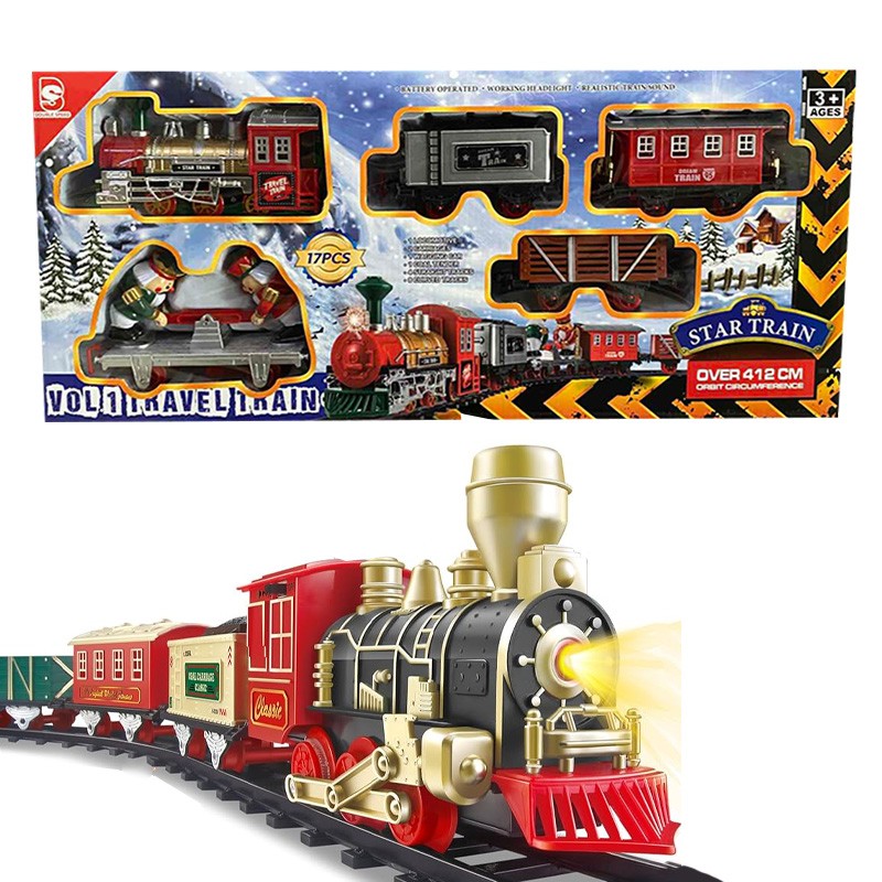 BISER Новогодишен воз на батерии - 400cm