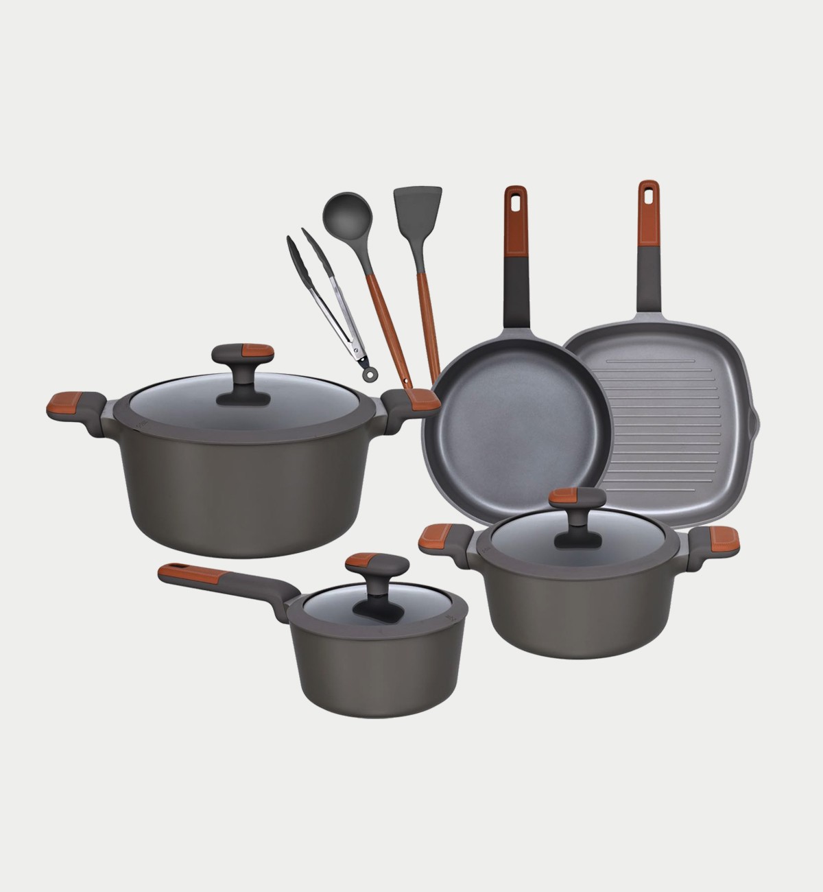 Comodita Home Сет Тенџериња Linea Complete 11 Парчиња