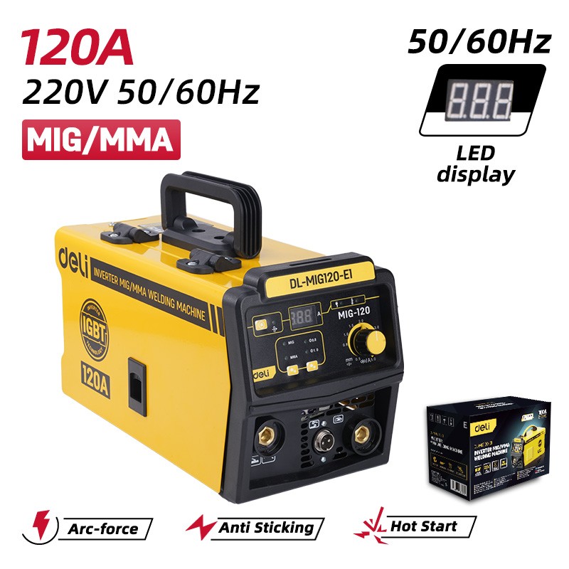 Комбиниран апарат за заварување 120A Deli