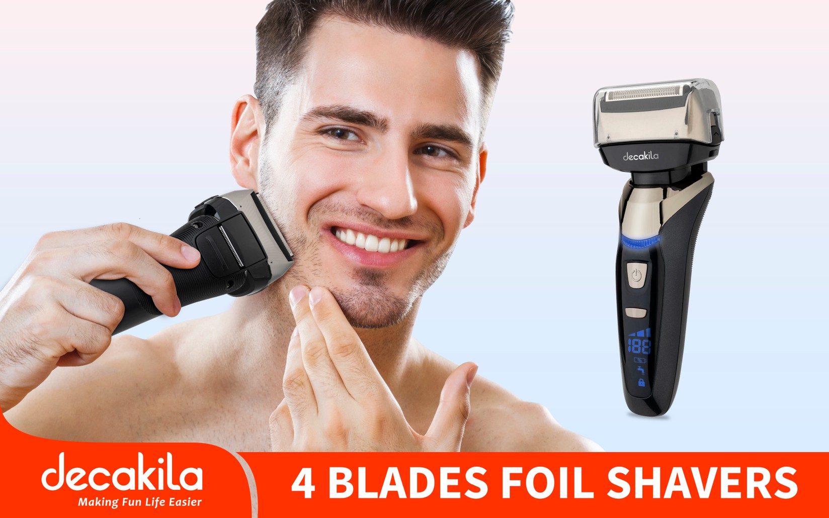 Decakila Електрична машинка за бричење KMHR019B