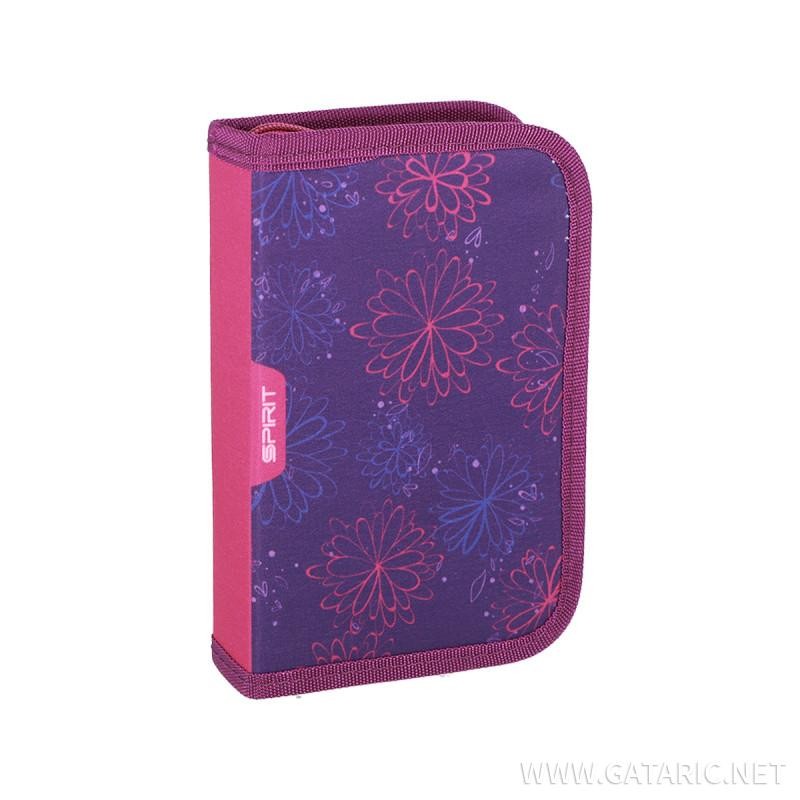 Spirit Несесер полн дупли ”PURPLE FLOWER”, 1-патент, 28-делови