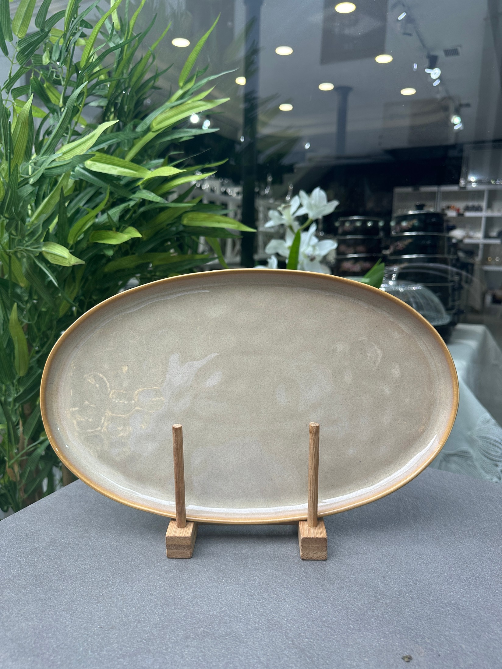 LIVING INN Порцеланска Овална Чинија 33cm