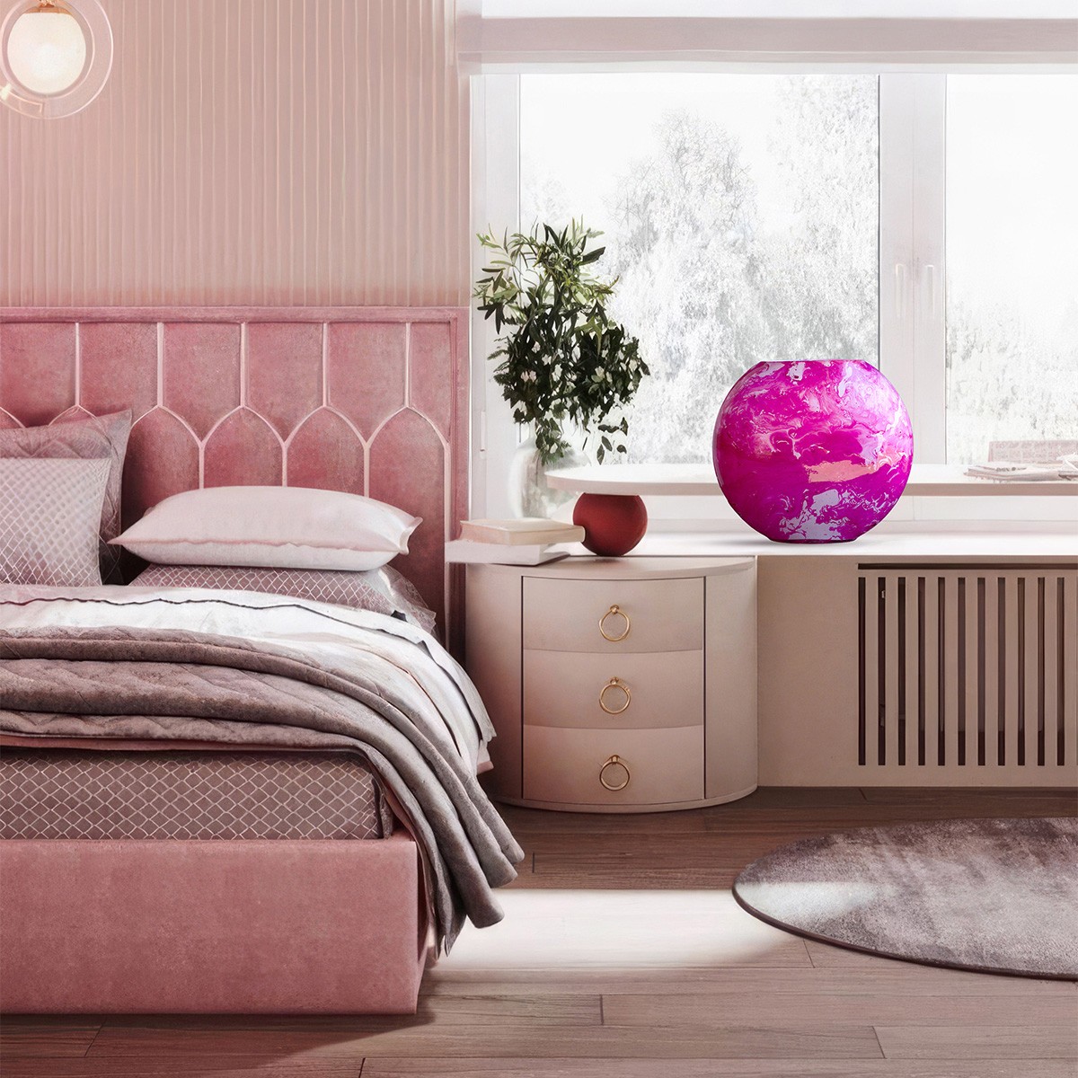 Lumio Lights Рачно изработена ламба Antares - Среден овал