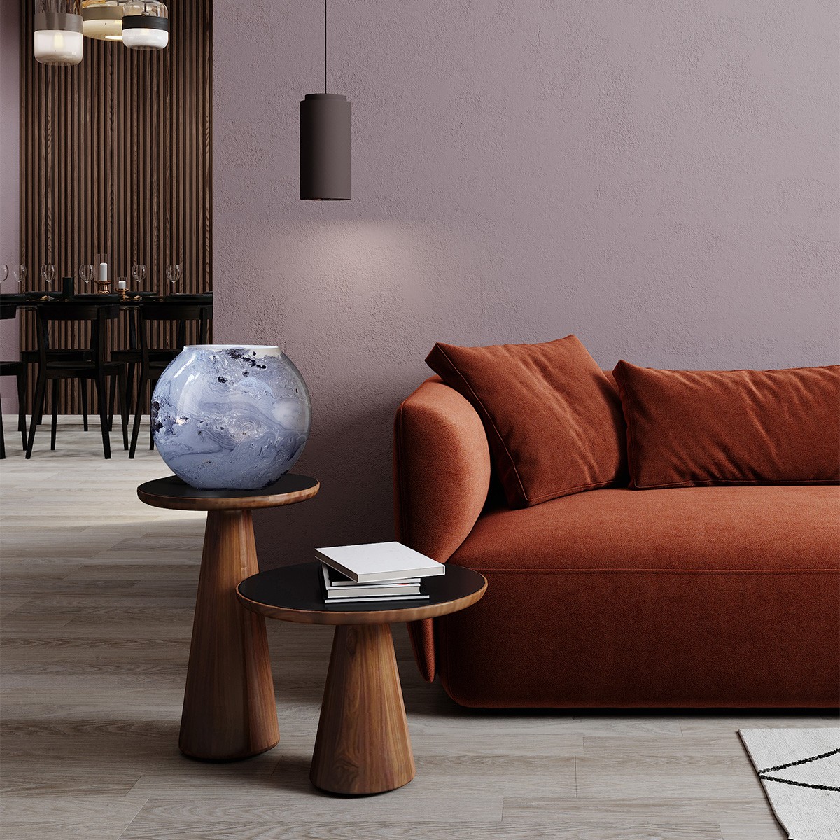 Lumio Lights Рачно изработена ламба Stardust - Среден овал